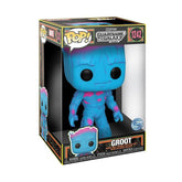 Funko POP! Jumbo: Guardians Of the Galaxy 3 - Groot - Blacklight - Guardians Of the Galaxy - Collectable Vinyl Figure - Gift Idea - Official Merchandise - Toys for Kids & Adults - Movies Fans